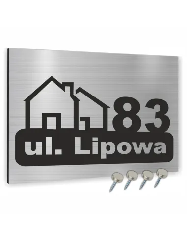 Tabliczka 20x15cm Tablica Numerem Domu Adresowa Motywem