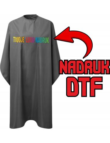 Wodoodporna peleryna ODZIEŻ REKLAMOWA NADRUK DTF Logo grafika 20sztuk
