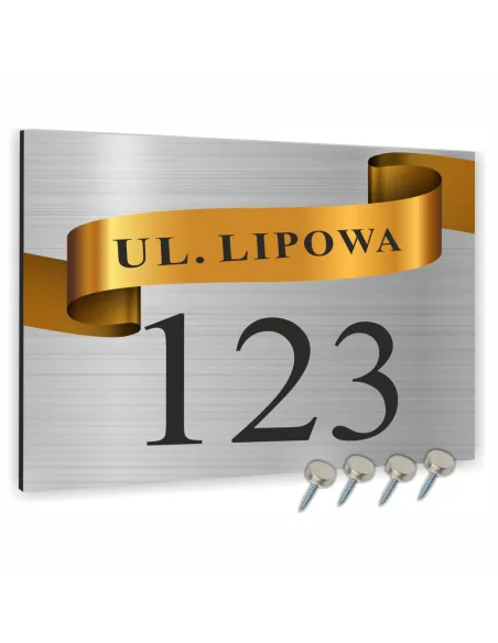 Tablica Adresowa Personalizowany z Nadrukiem 20x15 cm