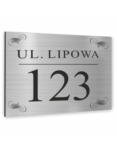 Tablica Adresowa 20x15 cm Numer Domu Oznakowanie Różnym