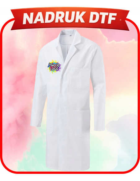 Fartuch Unisex firmowa PERSONALIZACJA NADRUK DTF Twoja grafika 10 SZT