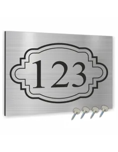 Tabliczka Adresowa Aluminiowa Oznaczenie Domu Dibond 20x15