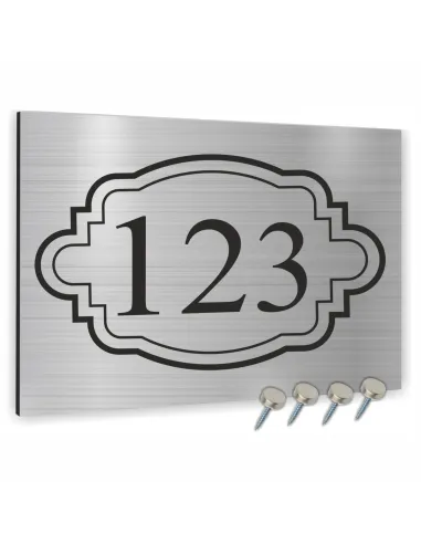 Tabliczka Adresowa Aluminiowa Oznaczenie Domu Dibond 20x15