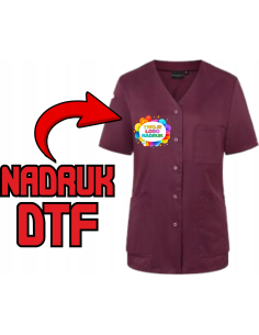 Tunika damska ODZIEŻ REKLAMOWA NADRUK DTF Logo grafika 20sztuk