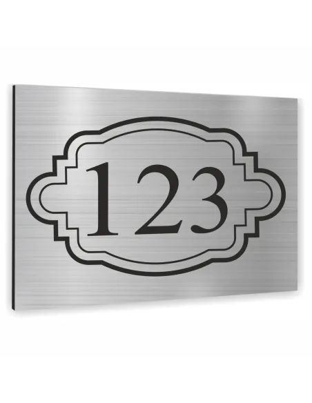 Tabliczka Adresowa Aluminiowa Oznaczenie Domu Dibond 20x15