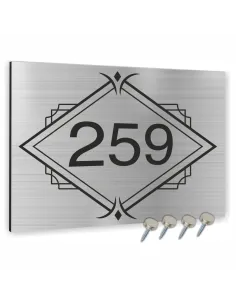 Tabliczka 20x15 cm Adresowa Numer Domu Szyld Aluminium