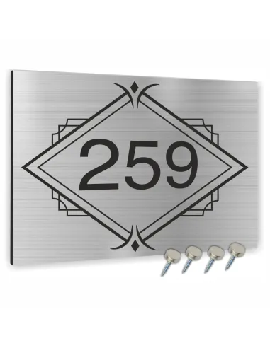 Tabliczka 20x15 cm Adresowa Numer Domu Szyld Aluminium