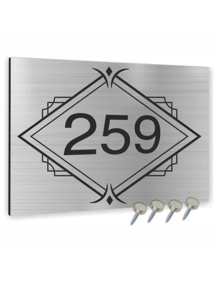 Tabliczka 20x15 cm Adresowa Numer Domu Szyld Aluminium