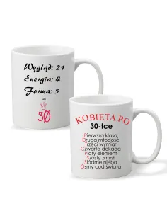 Foto Kubek Nadrukiem Prezent na Urodziny 30 Personalizowany