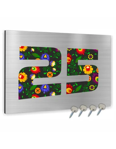 Metalowa Tablica Adresowa Nazwa Ulicy Aluminium 20x15cm