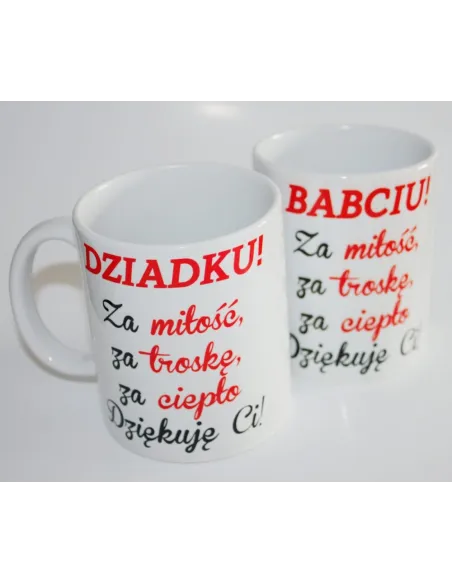 Zabawny Kubek dla Pracownika z Nadrukiem Praca Ma Swoje