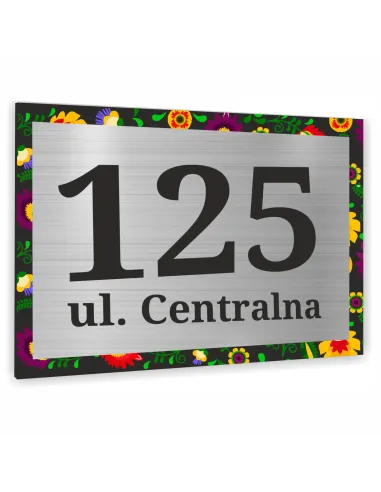 Tablica Adresowa Personalizowany z Nadrukiem 20x15cm