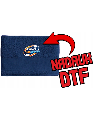 Ręcznik do rąk firmowa PERSONALIZACJA NADRUK DTF Twoja grafika 10 SZT