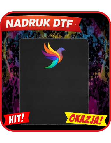 Koc polarowy ODZIEŻ REKLAMOWA NADRUK DTF Logo grafika 20sztuk