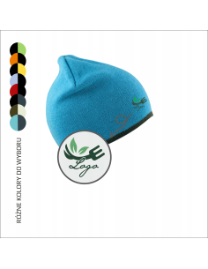 Soft Feel Cuffless Reversible Beanie