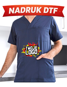 TUNIKA męska REKLAMOWA PERSONALIZACJA Z NADRUKIEM DTF Logo Twoja grafika