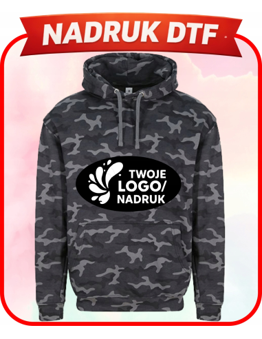 Męska bluza 20 szt PERSONALIZACJA Z NADRUKIEM DTF z twoim Logo