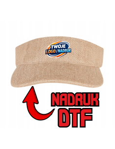Czapka z daszkiem 10 sztuk Odzież z nadrukiem DTF personalizacja logo