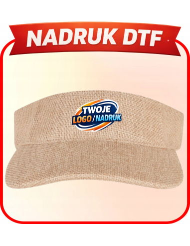 Czapka z daszkiem Odzież premium z nadrukiem DTF personalizacja logo