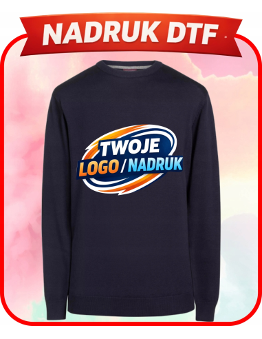 Sweter z nadrukiem DTF TWOJA grafika odzież firmowa reklamowa 20 sztuk