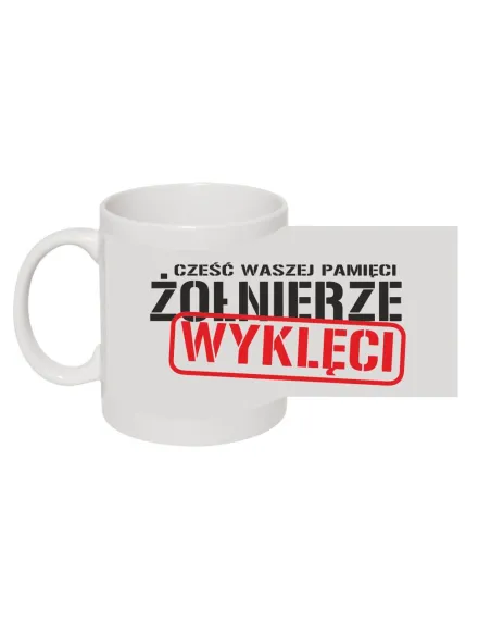 Kubek Personalizowany z Nadrukiem Patriotyczny Cześć