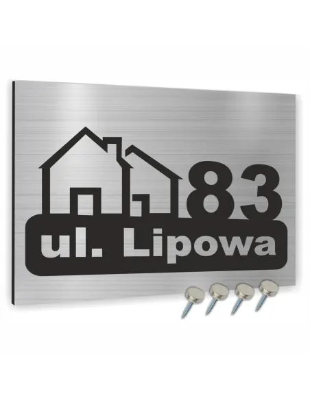 Tabliczka 30x20cm Tablica Numerem Domu Adresowa Motywem