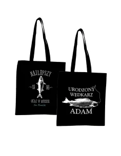 Eko Torba Prezent Wędkarza Urodzony Personalizowany