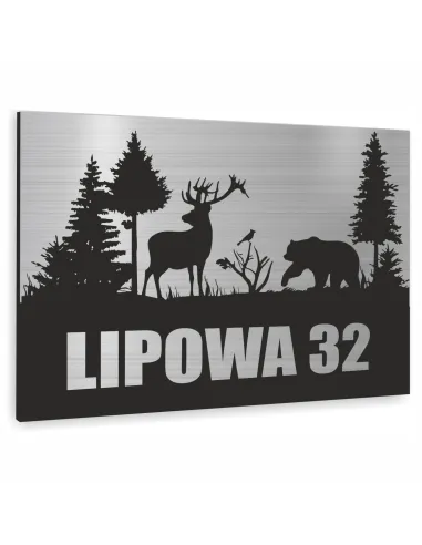 Tabliczka 30x20cm Tablica Numerem Domu Adresowa Różne