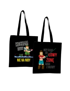 Eko Torba Prezent dla Wędkarza Kocham Ryby Personalizowany