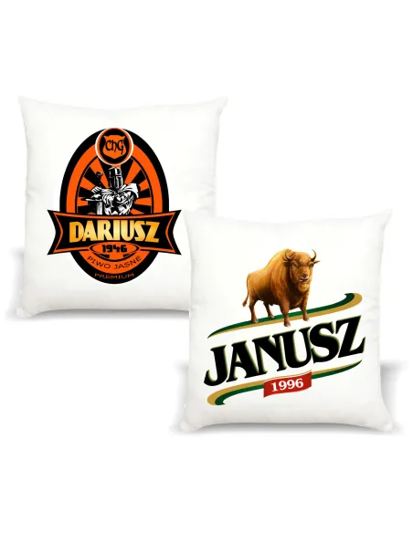 Poduszka Prezent Imieniem Chłopaka Męża dla Chłopaka