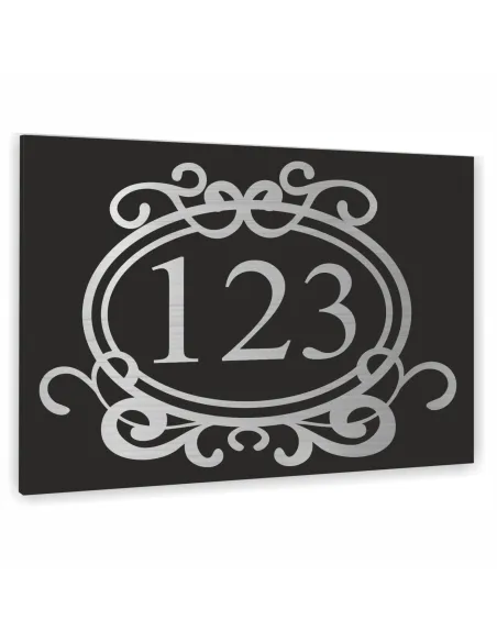 Tabliczka Tablica Adresowa Aluminiowa Wkrętami Dibond