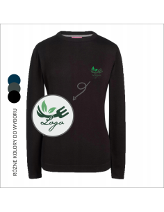 Sweter damski z haftem PERSONALIZOWANY PREZENT dla kobiety, twój projekt