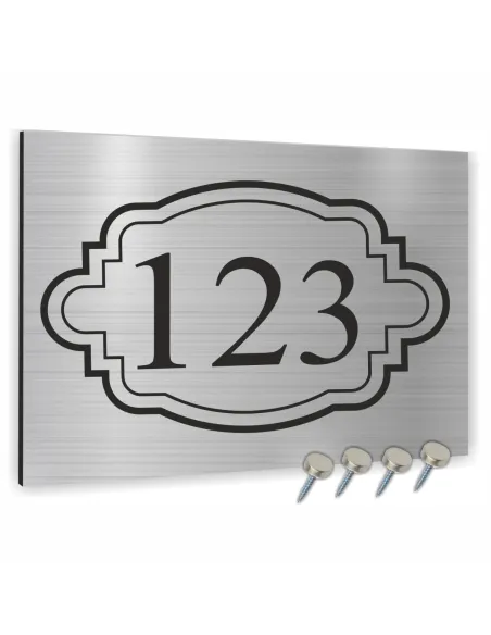 Tabliczka Adresowa Aluminiowa Oznaczenie Domu Dibond 30x20