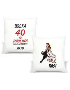 Foto Poduszka Prezent Urodziny Boska 30 40 Tka z Nadrukiem