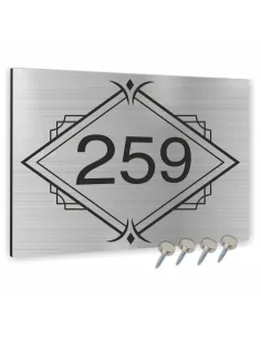 Tabliczka 30x20 cm Adresowa Numer Domu Szyld Aluminium