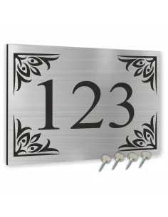 Tablica Adresowa 30x20 cm Metal Numer Domu Posesji