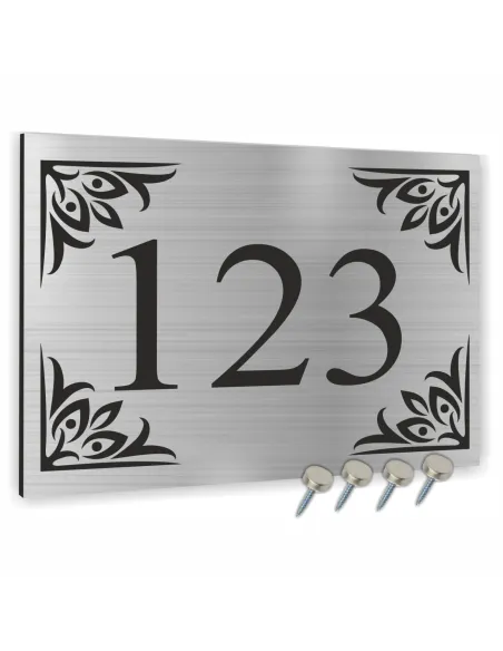 Tablica Adresowa 30x20 cm Metal Numer Domu Posesji