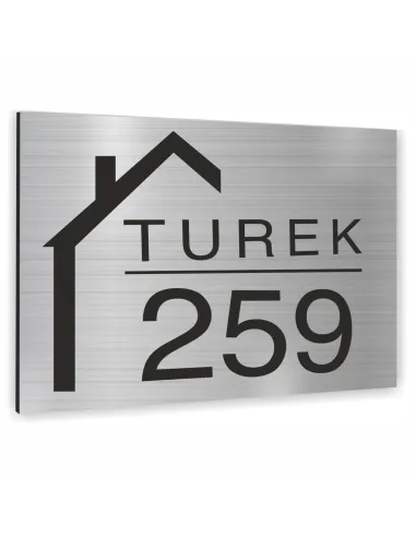 Tablica Adresowa 30x20 cm Numerem Domu Różnymi Motywami