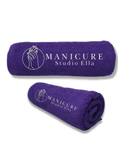 Ręcznik z Haftem logo dla Salonu Spa Kosmetyczki z logo