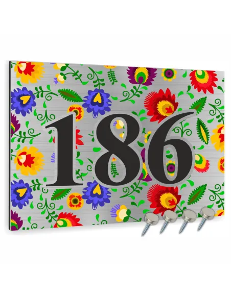 Tabliczka 30x20cm Numer Budynek Dom Aluminium Element