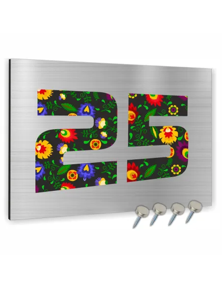 Metalowa Tablica Adresowa Nazwa Ulicy Aluminium 30x20cm