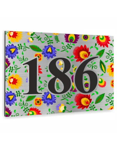 Tabliczka 30x20cm Numer Budynek Dom Aluminium Element