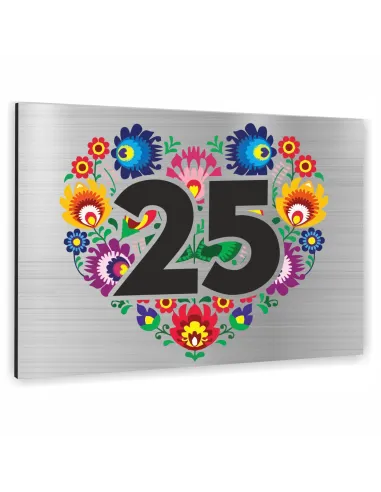 Tabliczka 30x20cm Numer Budynek Aluminium Element Ludowy