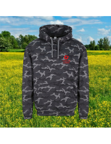 Bluza z kapturem z własnym haftem | Elegancka odzież reklamowa | Logo | Haf