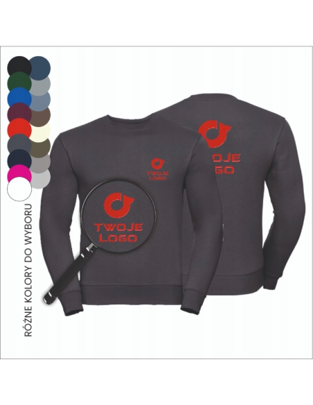 Sweter z personalizacją | haft | Odzież reklamowa | Logo