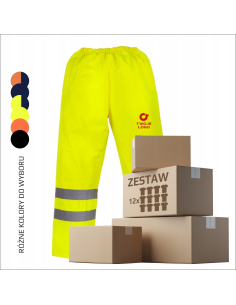 Personalizowane spodnie robocze | BHP | Odzież ochronna | Znakowanie odzież