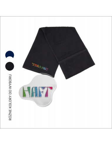 Ręcznik sportowy z haftem | Personalizacja | Odzież fitness 12szt