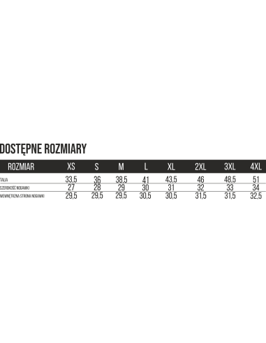 Spodnie spodenki robocze odblaskowe z haftem LOGO napisem nadrukiem