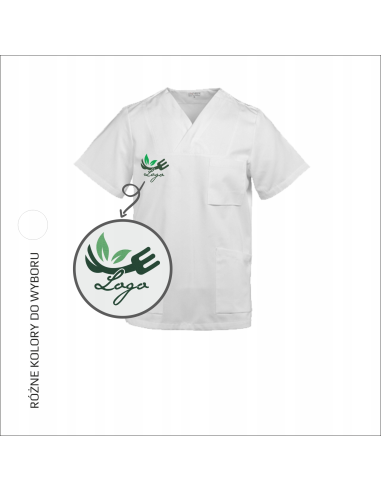 Tunika unisex z haftem | Odzież promocyjna | Logo firmy