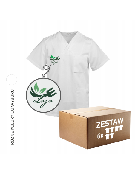 Tunika unisex z haftem | Odzież promocyjna | Logo firmy